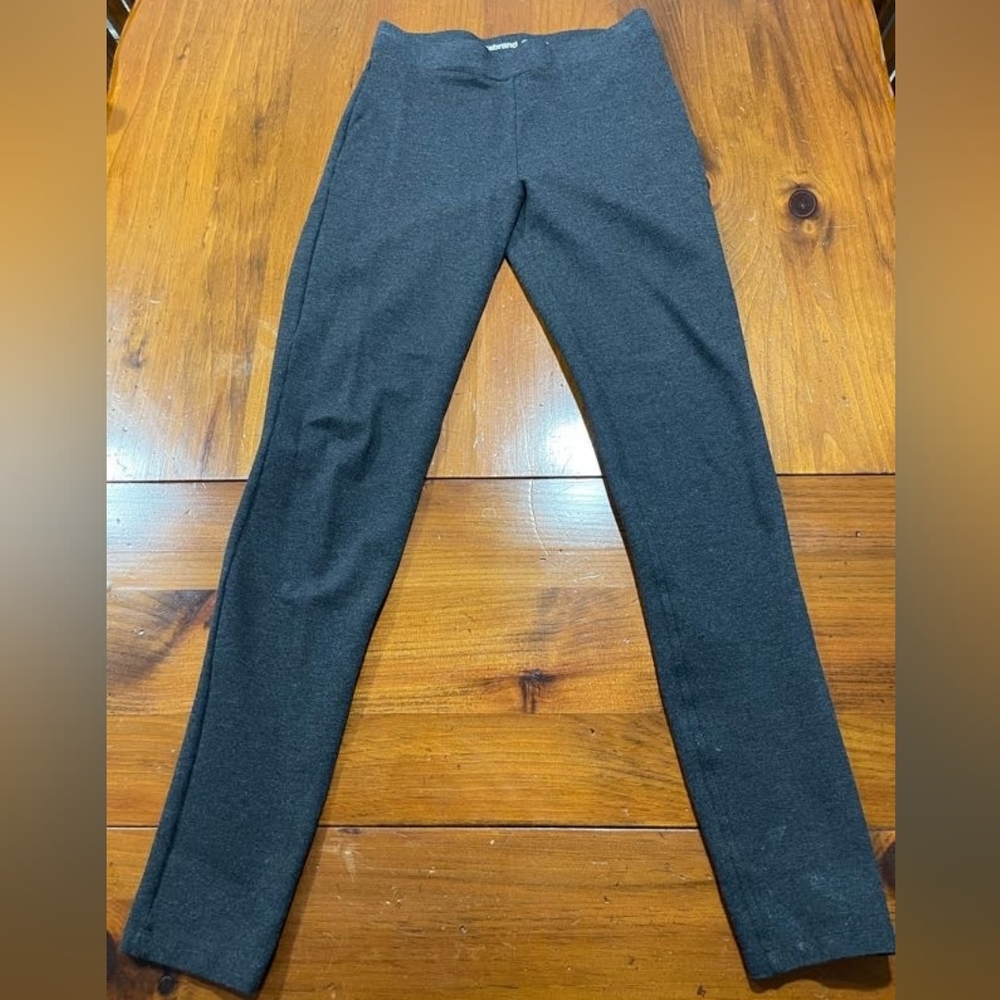Betabrand Womens Grey‎ Casual Comfy Classic Fitted Leggings Size Small Long